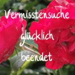 Rose glücklich beendet