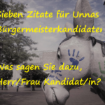 Sieben Zitate für die Bürgermeisterkandidaten