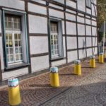 Fässchen Hertingerstraße Kunst Pfeiler