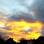 Himmel Wolken Abend