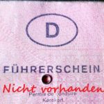 Führerschein nicht vorhanden
