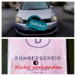 geklaut ohne Führerschein