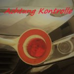 Achtung Kontrolle Polizei Kelle