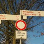 Frömern Radweg für Radfahrer frei