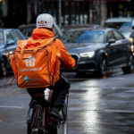 Lieferando-Fahrer