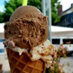 Eishörnchen Eiswaffel