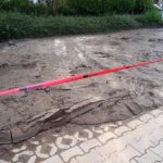 Hochwasser Netto Parkplatz