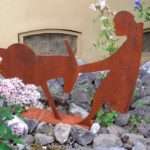 Esel Unna Skulptur Möller