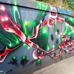 Graffiti Tunnel Bahnhof Köbo