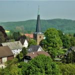 Frömern Luftbild Kirche