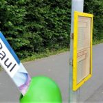 Wahlplakat Vandalismus CDU