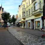 Unna City Bahnhofstraße morgens vor 9