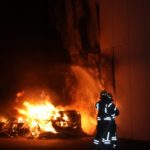 Brand Wohnmobil Bergkamen, Bild: Polizei Unna