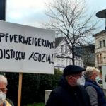 Impfbefürworter Demo Unna