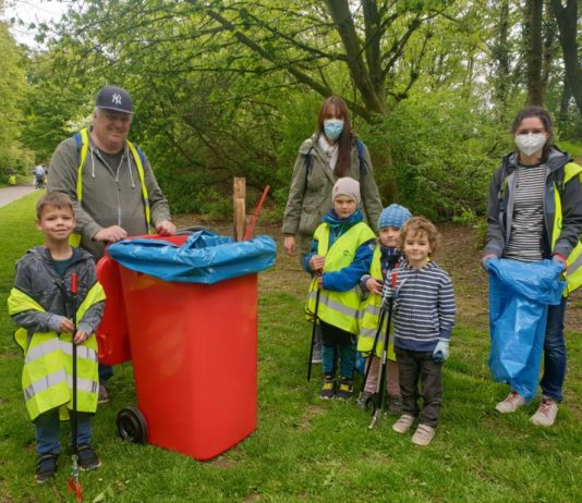 Zum Start in den März wieder Frühjahrsputz in Unna-Gartenvorstadt
