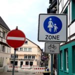 Gürtelstraße Radfahrer frei