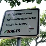 Fußgänger und Fahrradfreundliche Stadt Unna
