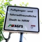 Fußgänger und Fahrradfreundliche Stadt Unna
