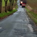 Schlaglöcher Kaltasphalt