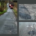 Schlaglöcher Kaltasphalt