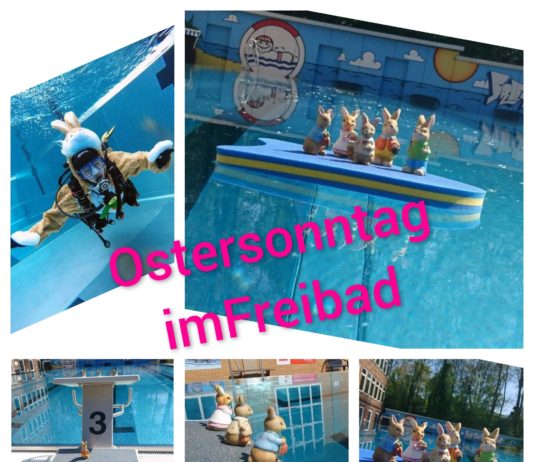 Freibad Bornekamp startet am 1. April – Eiersuche an Ostersonntag – Freier Eintritt in den Ferien für alle unter 18 Jahren