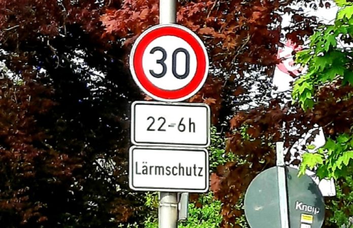 Tempo 30 Lärmschutz nachts