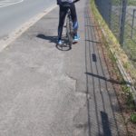 Radweg kaputt