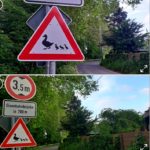 Kessebüren Entenschilder