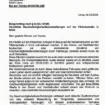 Viktoriastraße Raserei Antrag