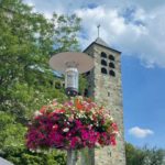Katharinenkirche Blumenampel