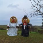 Strohpuppen Hochzeit Hohenheide