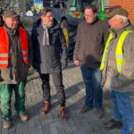 Von links nach rechts: Landwirt Wilhelm Hilboll, Bergkamen; Marco Morten Pufke, CDU-Kreisvorsitzender; Helge Meiritz, Geschäftsführer der CDU-Kreistagsfraktion, Landwirt Dietrich Wünnemann, Pelkum. Foto: CDU Kreis Unna