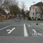 Morgenstr Ostring Fahrspuren