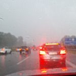 Autobahn Regen