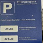 Kundenparkplatz Kennzeichenerfassung