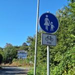 Fußweg Radfahrer frei