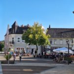 Fröndenberg Marktplatz beim Bauernmarkt