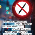 Kampagne Besser ohne Messer