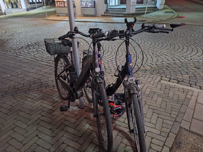 Fahrrad Fußgängerzone