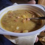 Adventstreff Königsborner Markt 2024 Erbsensuppe