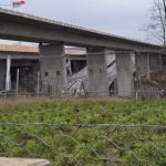 Liedbachtalbrücke Sprengung 14. 12. 2024