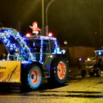 Lichterfahrt Landwirte 2024 Kamen Bergkamen