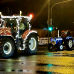 Lichterfahrt Landwirte 2024 Kamen Bergkamen