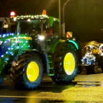 Lichterfahrt Landwirte 2024 Kamen Bergkamen