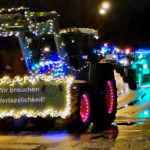 Lichterfahrt Landwirte 2024 Kamen Bergkamen