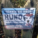 Hundekot Schild