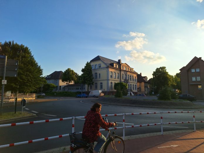 Kreishauskreisel Fahrrad