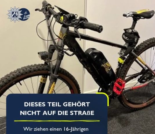 „Mehr Science-Fiction als Fahrrad“: Dortmunder Polizei stoppt bis zu 70 km/h schnelles Elektrorad