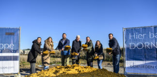 Spatenstich auf „Erdbeerfeld“ in Oberaden für 26 familienfreundliche Doppelhaushälften