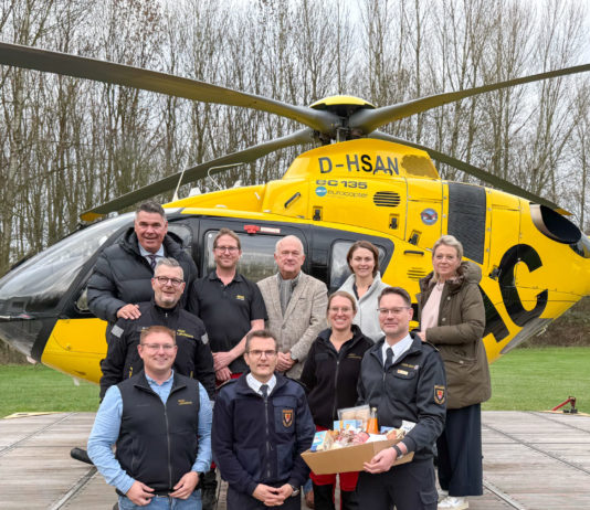 Christoph 8 bringt fast dreimal pro Tag schnelle Hilfe aus der Luft – Mehr als jeder 2. Einsatz wegen Unfällen nötig